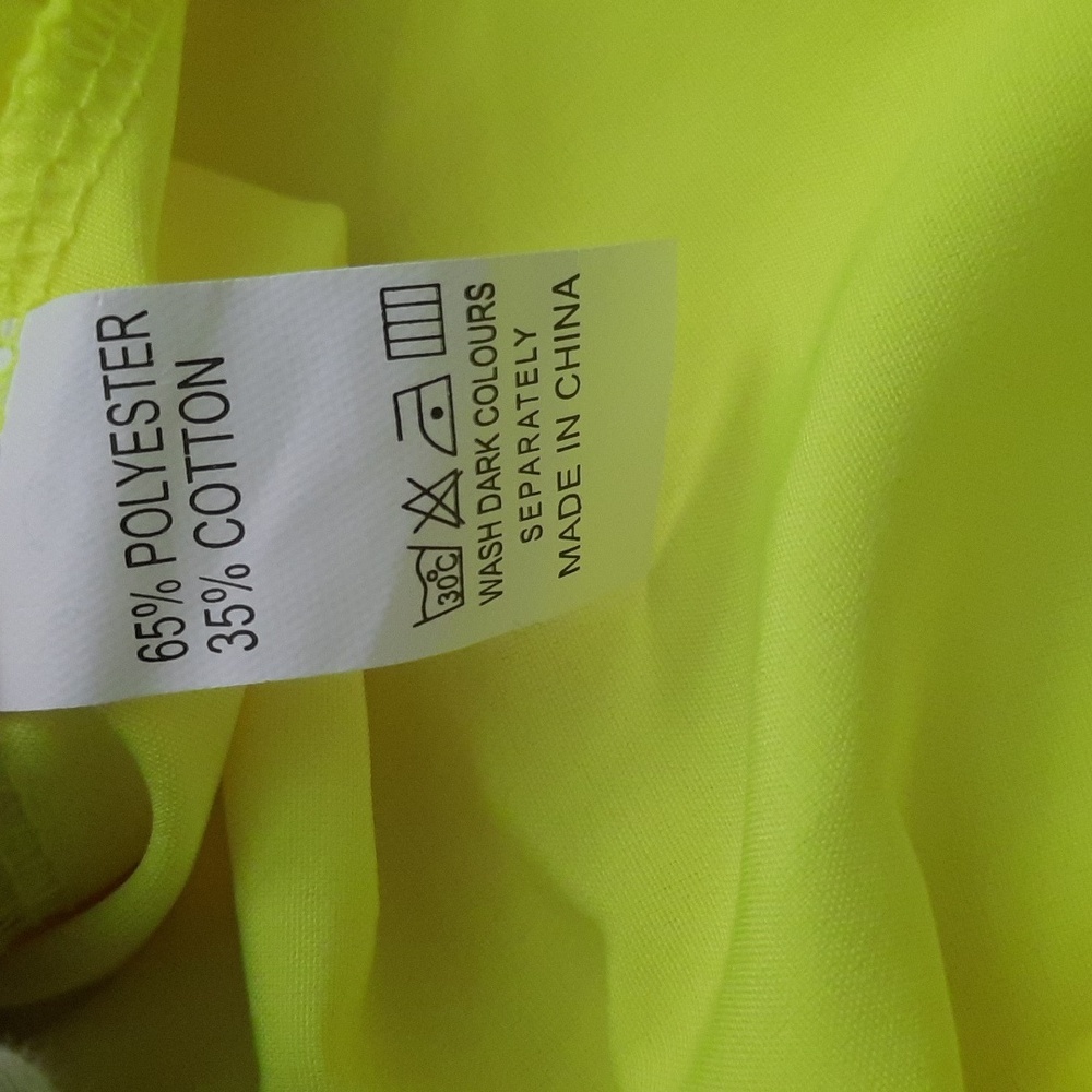 No Brand Fluorescent Green Loose Baby Make Money Not Friends Shirt Dress Size S - Picture 8 of 8